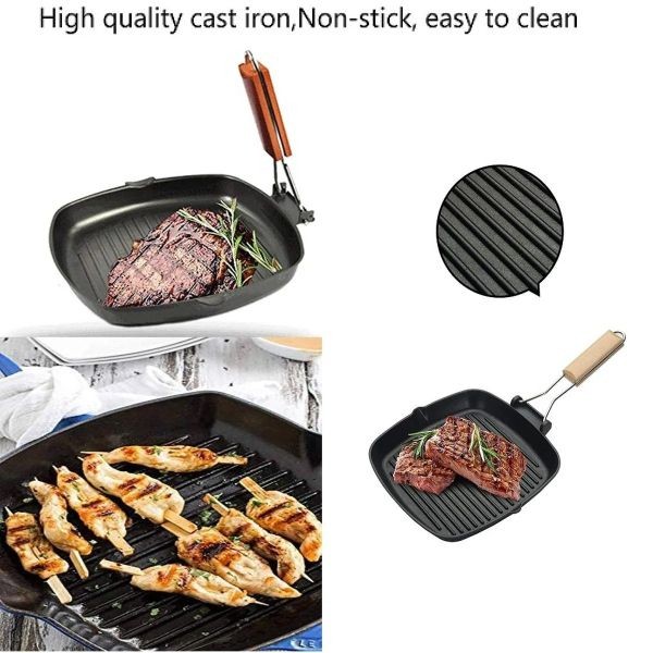 Non-Stick Square Grill Pan 24 CM  Product ID 1015085      Skip to the end of the images gallery
