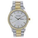 TITAN NR1650BM03 Silver Dial Two Toned Stainless Steel Strap Watch  Product ID 1014403