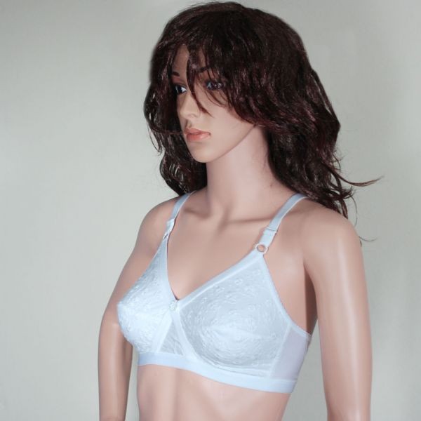Maashie White Full Coverage Bra  Product ID 106885