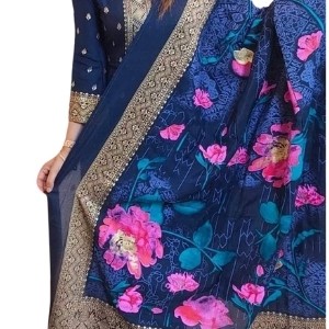 Unstitched High Quality Cotton Block Print Three Piece