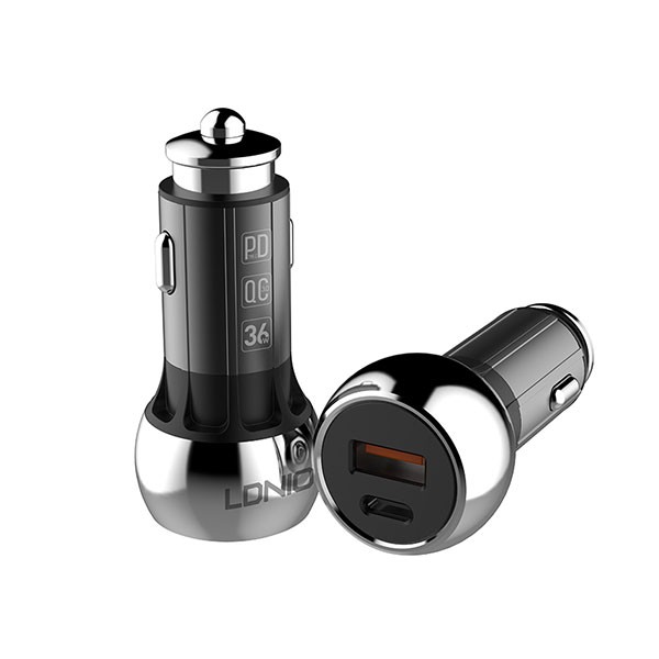 LDNIO C1 36W Dual USB Port Fast Charging Car Charger  Product ID 1014752