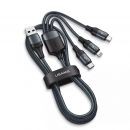 Usams US-SJ515 U73 3in1 Aluminum Alloy Data Cable  Product ID 1012609      Skip to the end of the images gallery