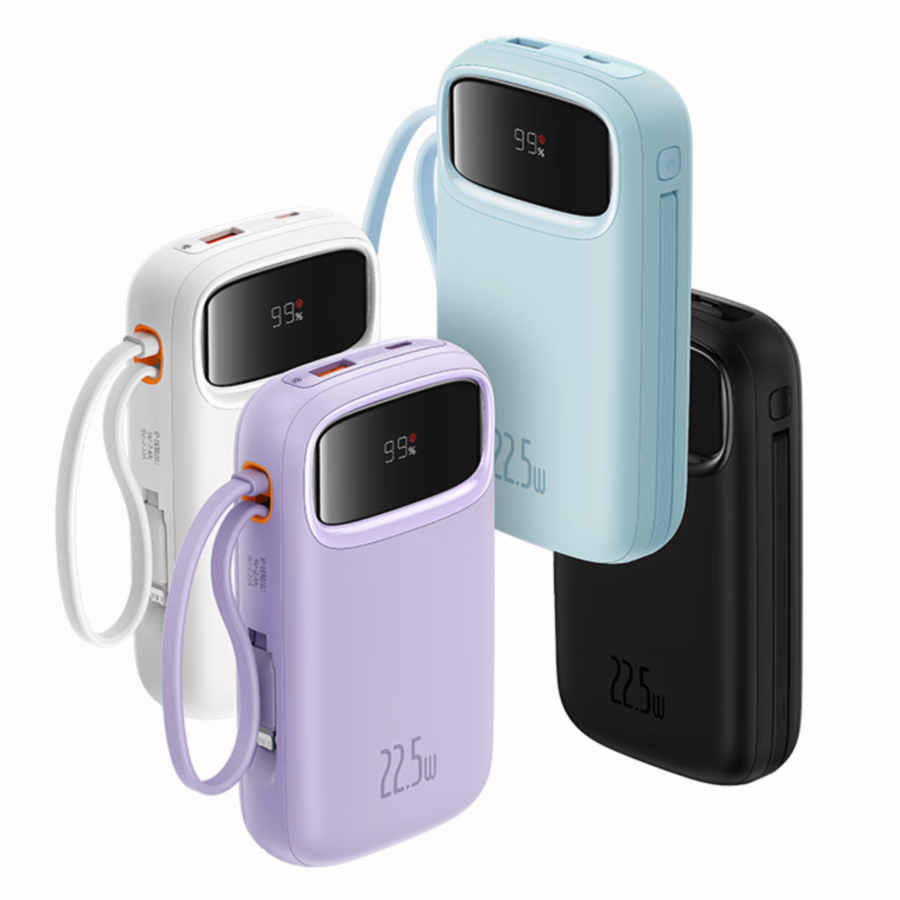 Baseus Comet Series 22.5W 20000mAh Dual Cable Digital Display Power Bank  Product ID 1015796