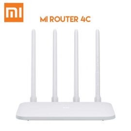 Original Xiaomi Mi Router 4C Wireless Router (Global Version) 300Mbps 4 Antennas 2.4GHz Support WPA, WPA2
