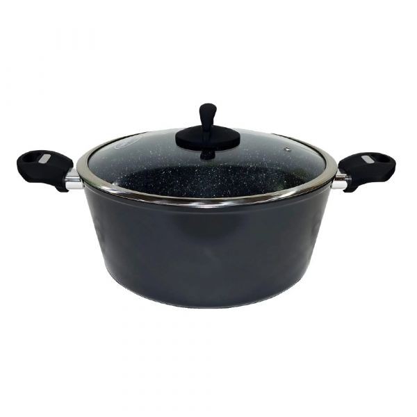 Novena 28cm Deluxe Marble Casserole NNT-07  Product ID 1009001