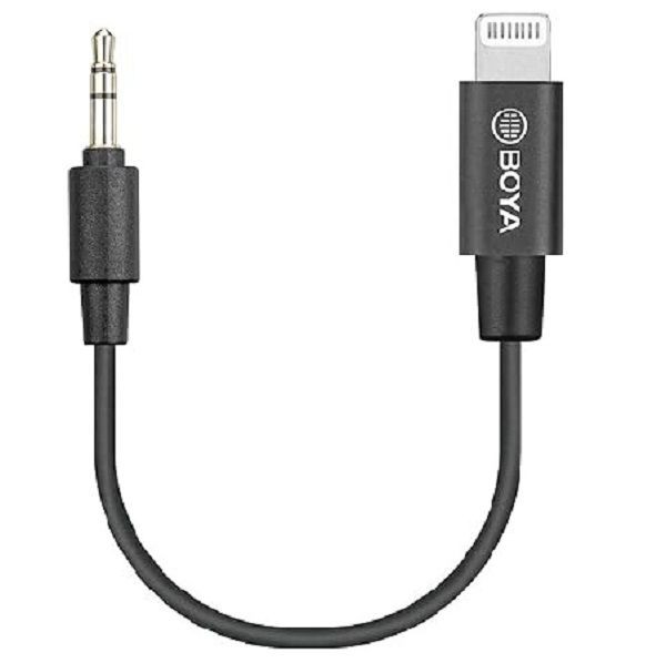 BOYA BY-K1 3.5mm TRS Male To Lightning Adapter Cable  Product ID 1015468