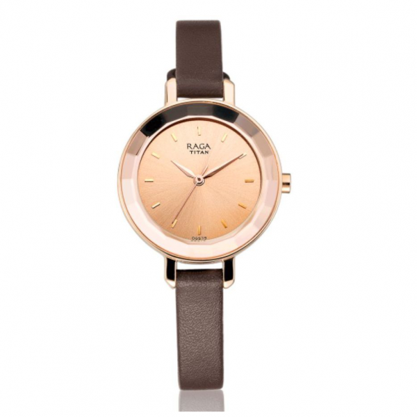Titan Raga Viva Analog Rose Gold Dial Women's Watch 2575WL01  Product ID 107539