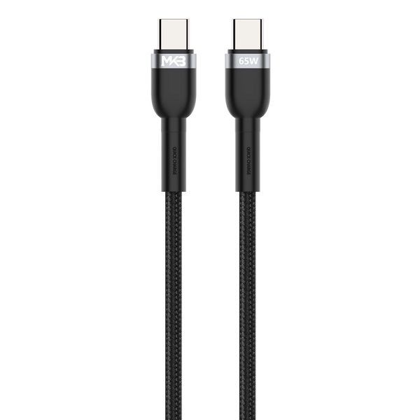 MKB C65 Braided 65W TYPE-C To TYPE-C Data Cable  Product ID 1015735