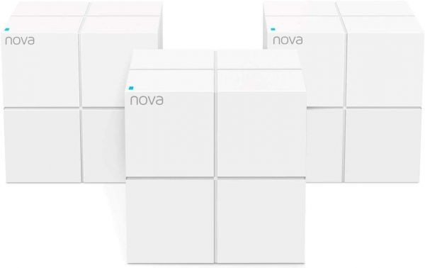 Tenda Nova Whole Home Mesh WiFi System - Dual Band Gigabit AC1200 Router Replacement For SmartHome,Works With Amazon Alexa For 6000 Sq.Ft 6+ Room Coverage (MW6 - 3PK)  Product ID 1007957      Skip to 