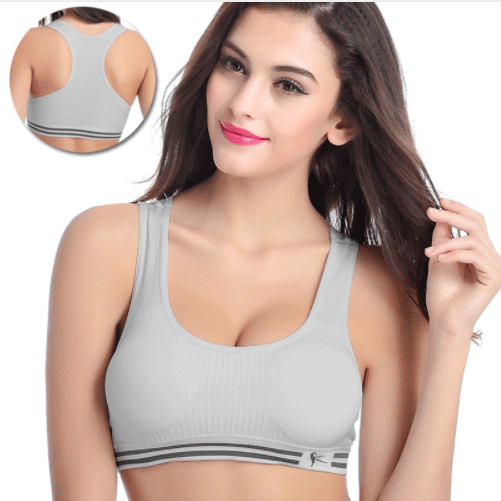Adjustable Sports Bra For Women (Gray)  Product ID 107557