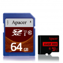 Apacer R85 64GB Micro SD Memory Card Class 10 With Adapter  Product ID 10010000