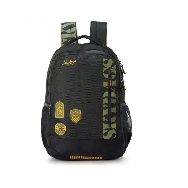 Green Color Bingo Extra 01 School Bag  Product ID 106830A