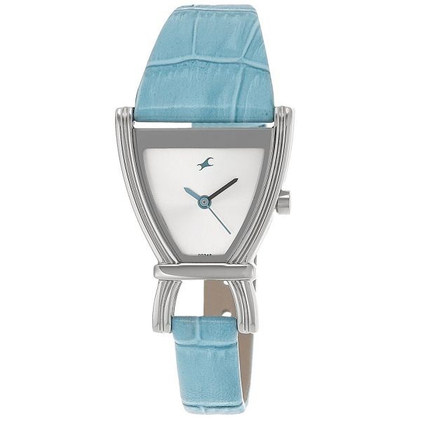 Fastrack Analog Silver Dial Women's Watch - 6095SL01  Product ID 107380
