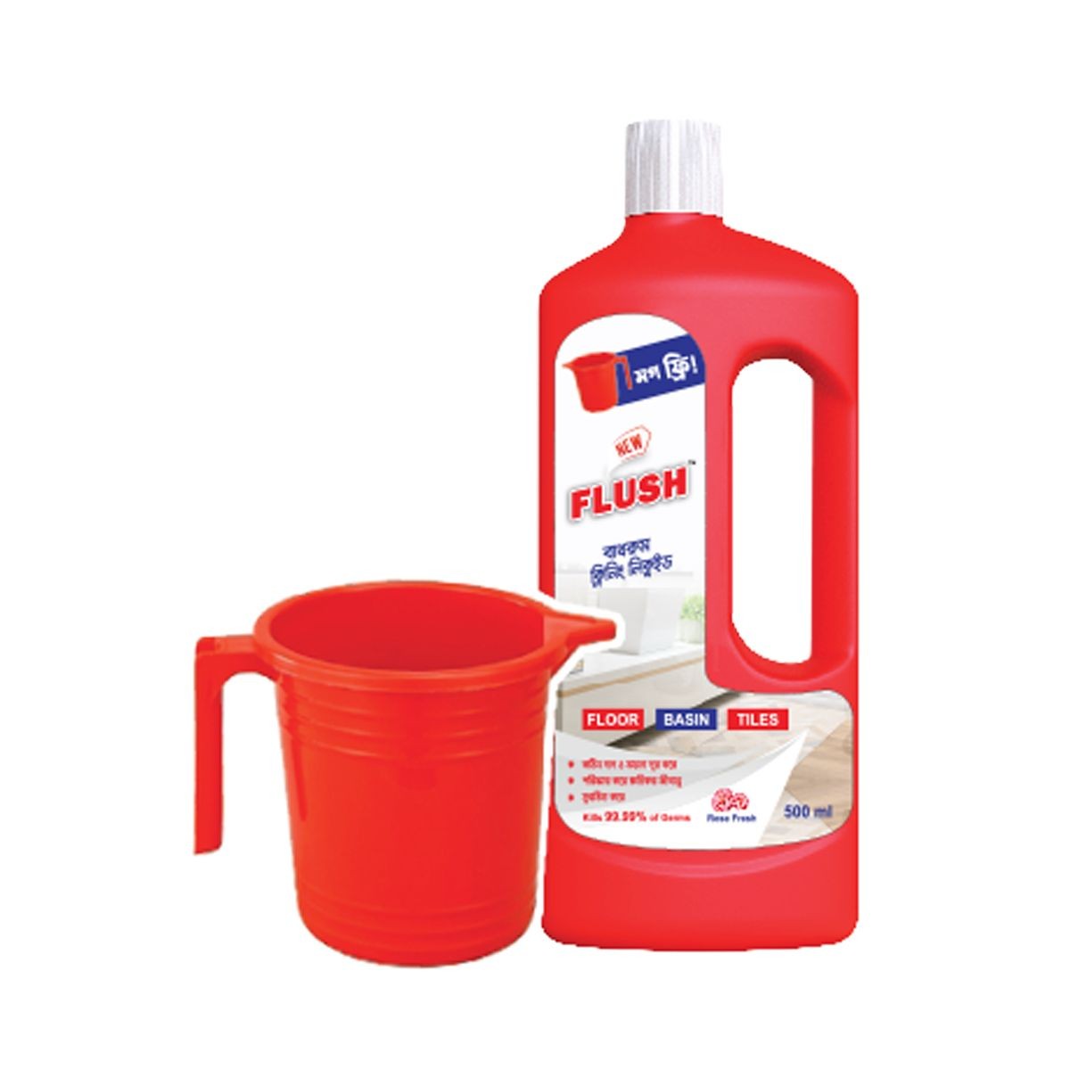 FLUSH BATHROOM CLEANING LIQUID-500ml  Be the first to review this product