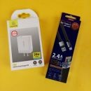 USAMS T27 USB 20W Fast Charger Combo With Fast Charging Type-C Cable  Product ID 1010914