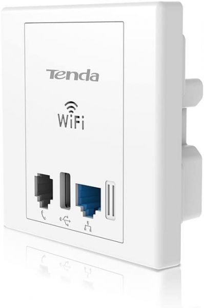 Tenda W6-S N300 In-Wall Wireless Access Point  Product ID 1007965