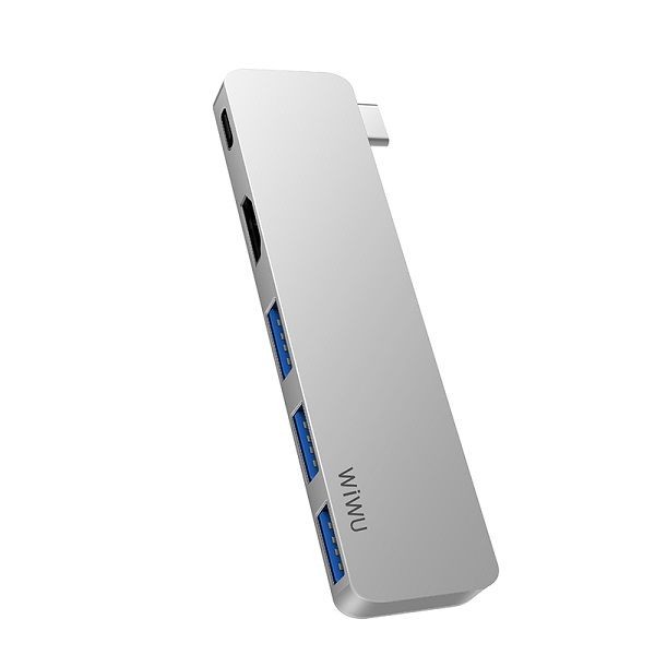 WiWU T6 Pro 5-In-1 Type-C Hub Hub Laptop Adapter Dongle For Macbook  Product ID 1012015