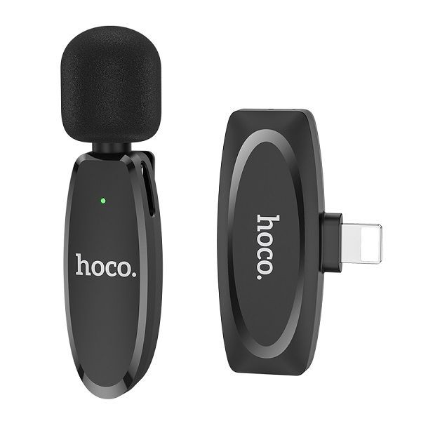 Hoco L15 Lightning Lavalier Wireless Microphone (For IPhone)  Product ID 1014404