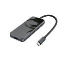 HOCO HB15 5 In 1 Type-C USB Hub With HDMI PD67W USB Adapter  Product ID 1012314