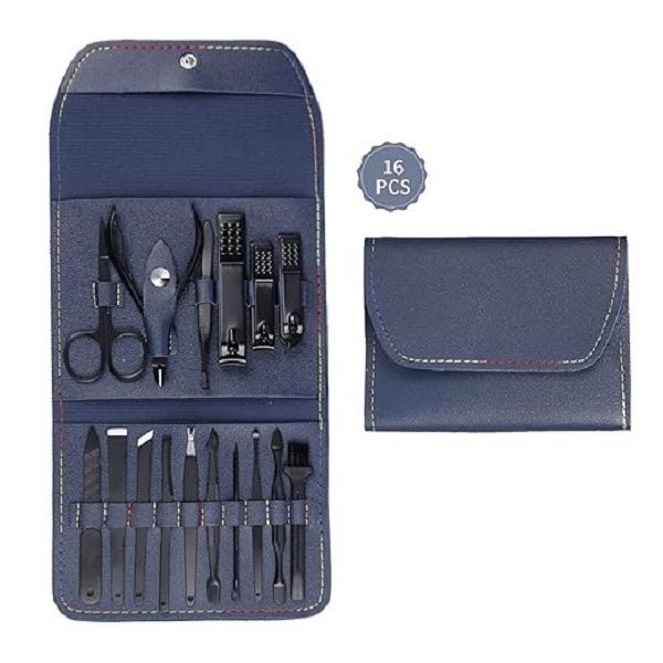 16 In 1 Stainless Steel Manicure Grooming Kit  Product ID 1015659