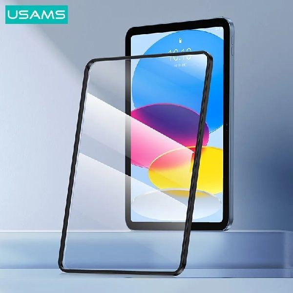 Usams US-BH843 HD Tempered Glass With Installation Tool For IPad 10.9 Inch  Product ID 1013086
