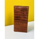 GearUp 08 Men’s Stylish Long Leather Wallet – Brown Color  Product ID 1014858