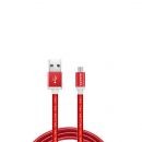 ADATA AMUCAL 100CM RED MICRO USB TYPE A Aluminum Cable  Product ID 1010797